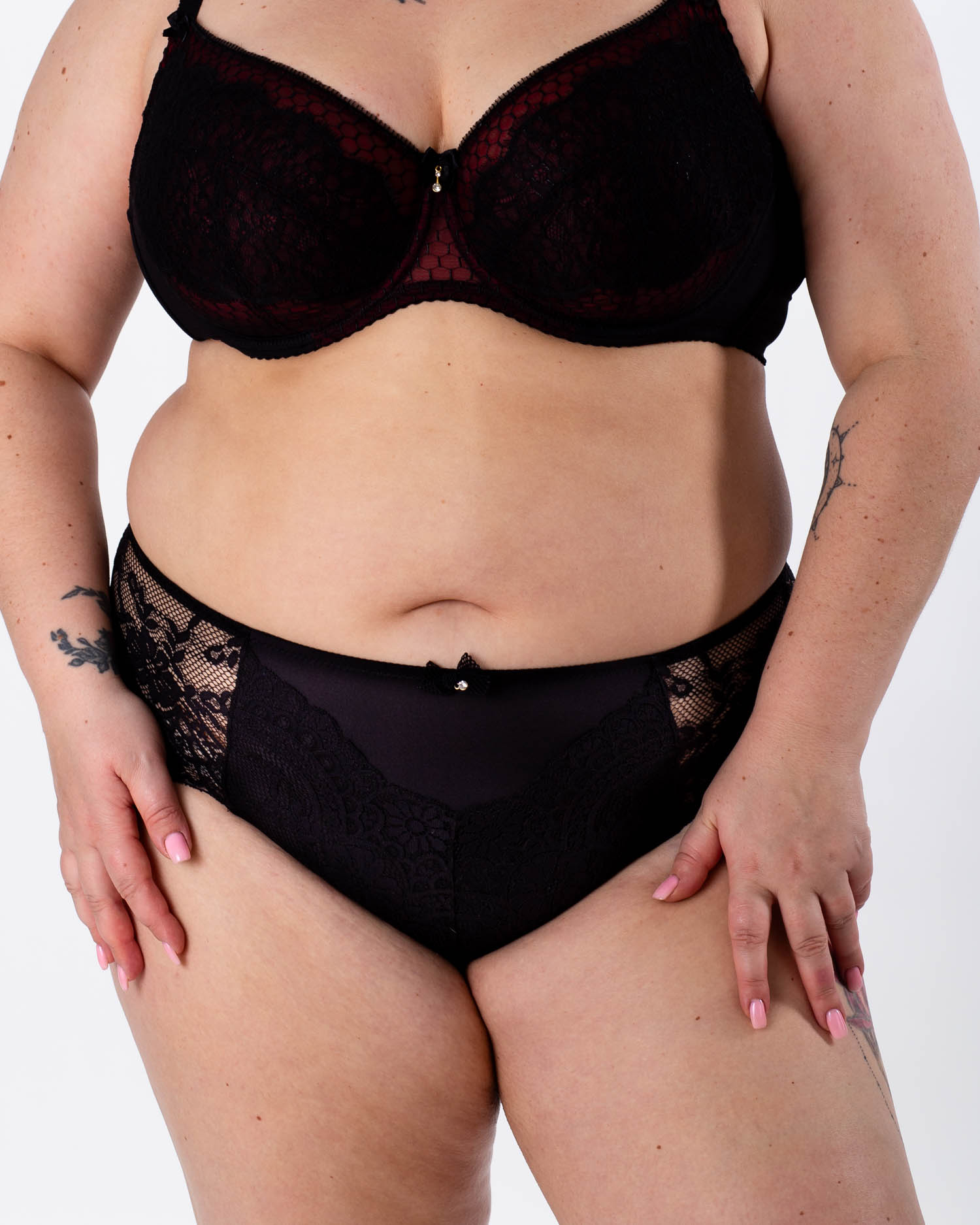 Трусики жіночі мікрофібра Lanny mode 51467 чорні 4275-2